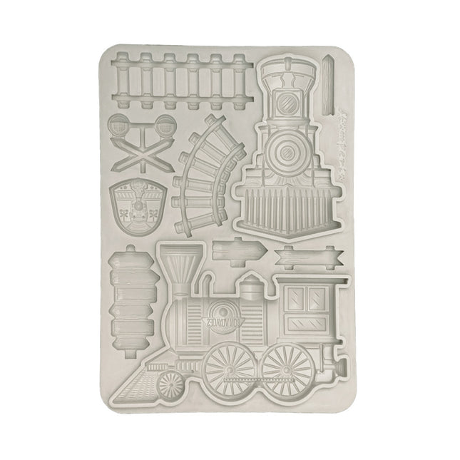 Silicon mould A5 - Art of Travelling train