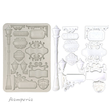 Silicon mould A5 - Art of Travelling plates