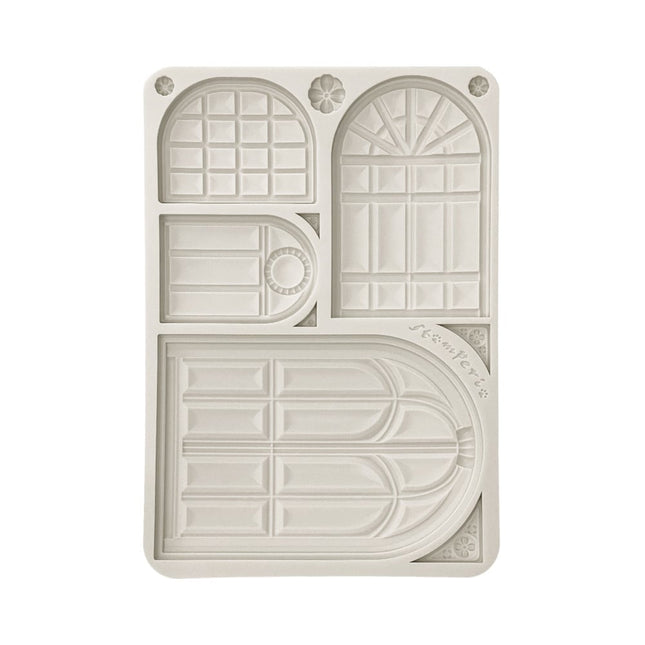 Silicon mold A5 - Masquerade windows