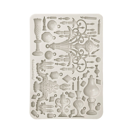 Silicon mold A5 - Masquerade candle holders