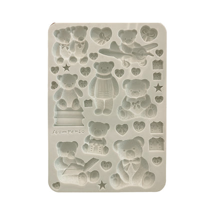 Silicon mould A5 - The Owl's House Teddy Bears
