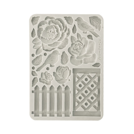 Silicon mold A5 - House of Roses fence