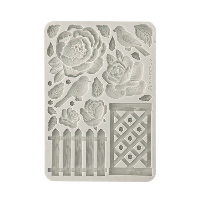 Silicon mold A5 - House of Roses fence