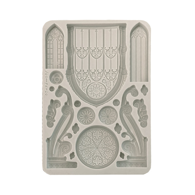 Silicon mould A5 - Master of Magic gothic architecture elements