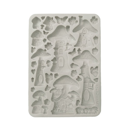 Silicon mold A5 - Hidden Grove mushroom house