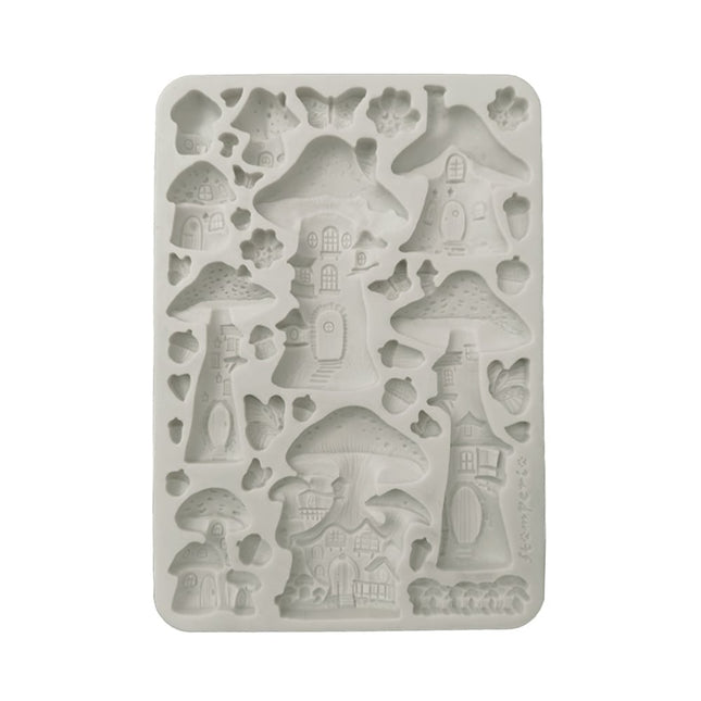 Silicon mold A5 - Hidden Grove mushroom house