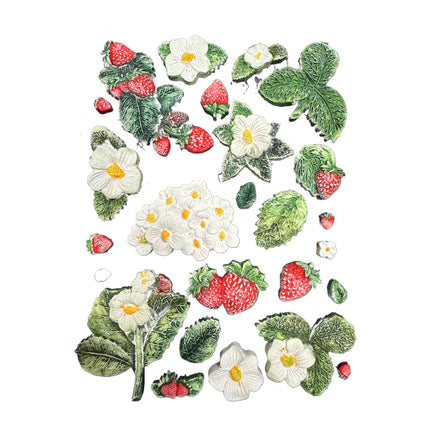 Silicon mold A5 - Hidden Grove strawberries