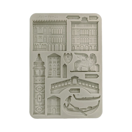 Silicon mould A5 - Venice City of Art monuments