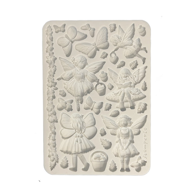 Silicon mould A5 - Whispering woods fairies