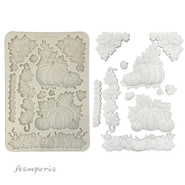 Silicon mould A5 - Whispering woods pumpkins