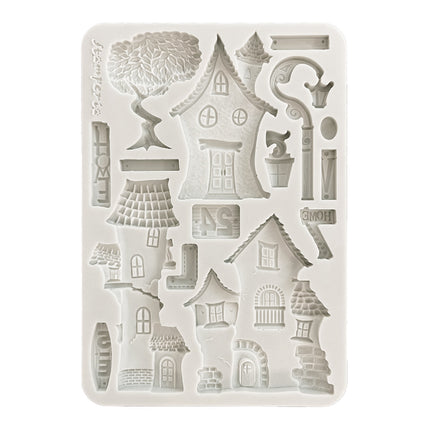 Silicon mould A5 - Furry Friends houses