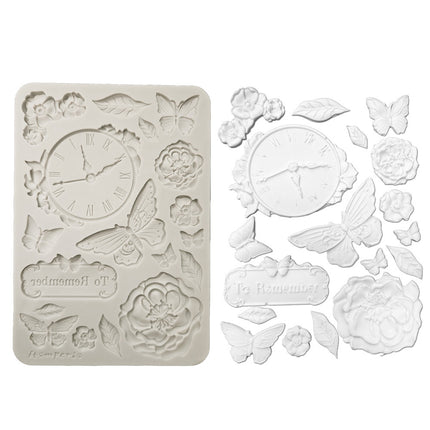 Silicon mould A5 - Quiet Days clock