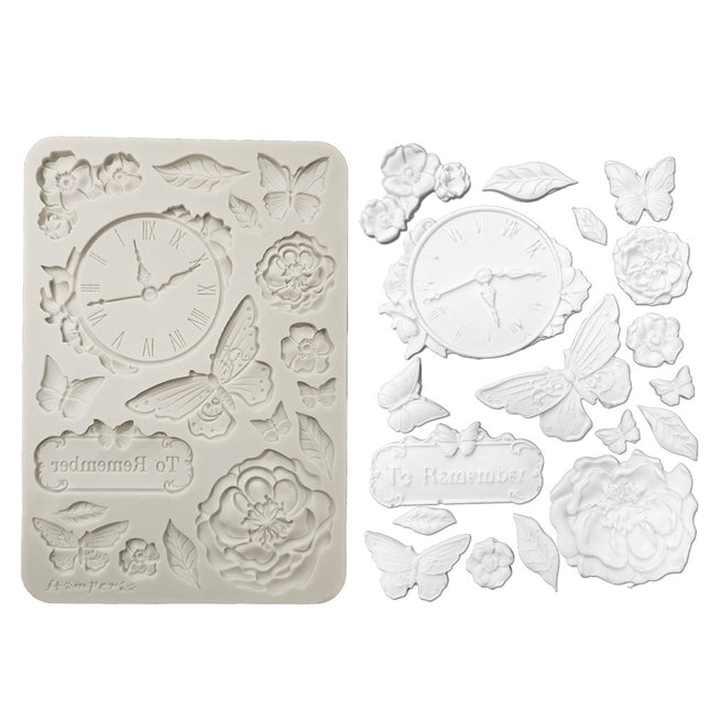 Silicon mould A5 - Quiet Days clock