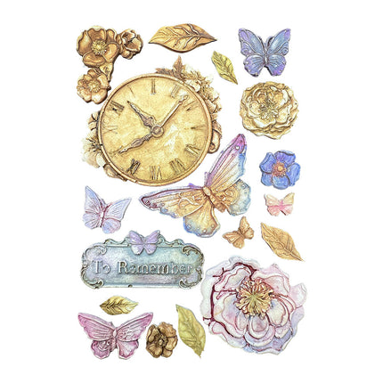 Silicon mould A5 - Quiet Days clock