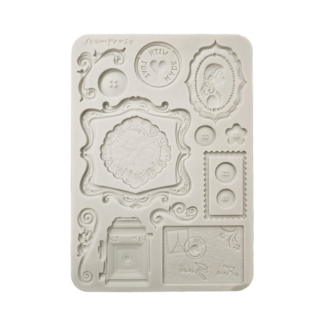 Silicon mould A5 - Quiet Days plates