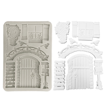 Silicon mould A5 - Herbarium Silvae bridge