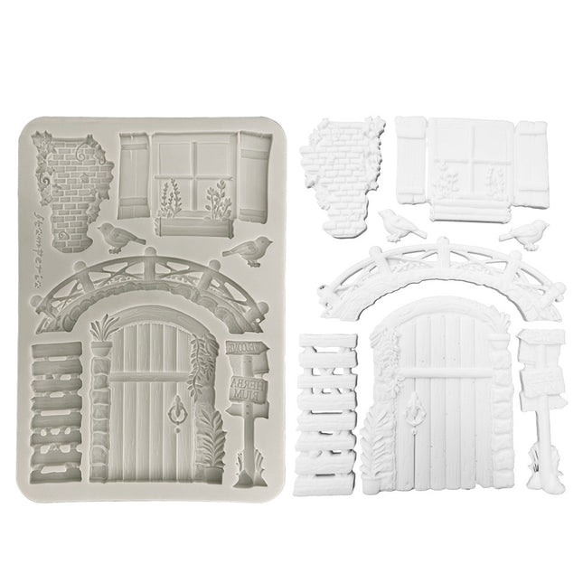 Silicon mould A5 - Herbarium Silvae bridge