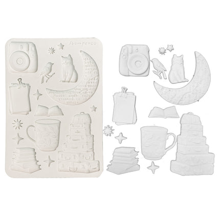 Silicon mould A5 - Secret Diary
