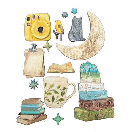 Silicon mould A5 - Secret Diary