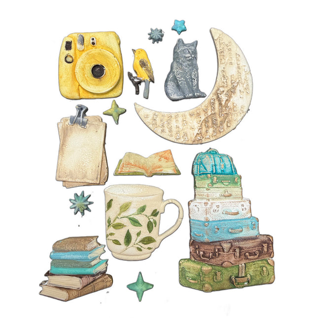 Silicon mould A5 - Secret Diary