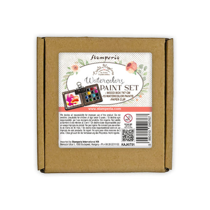 Create Happiness watercolours paint set -  15 colors