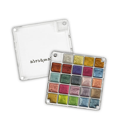 Metallic water colours paints set -  24 Colors