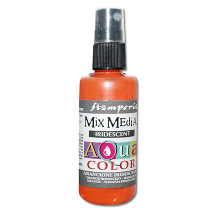 302 Aquacolor spray 60ml. - Iridescent orange