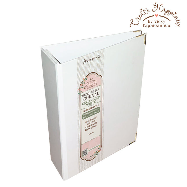 Create Happiness Organizer for notebooks A5 in paper  with 4 metal corners