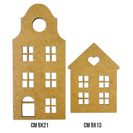 Crafty shapes: Houses