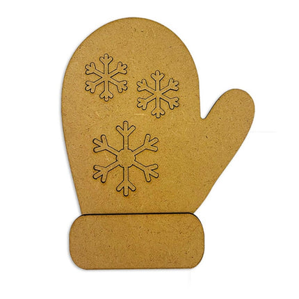 Crafty shapes: Gloves and snowflakes