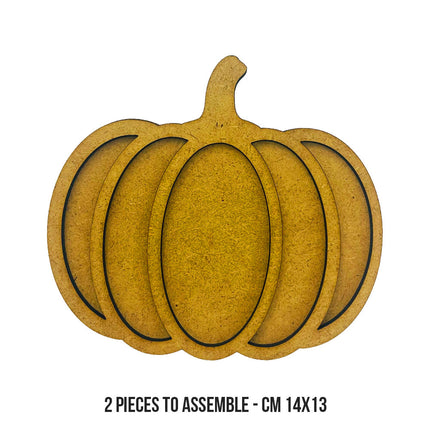 Crafty shapes: Golden Harmony Pumpkins