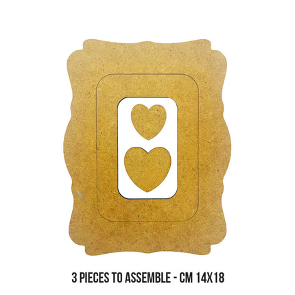 Crafty shapes: Alterego frames and hearts