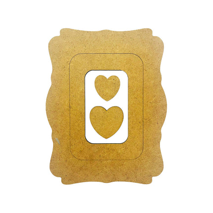 Crafty shapes: Alterego frames and hearts
