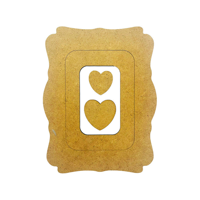 Crafty shapes: Alterego frames and hearts