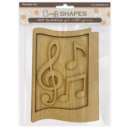 Crafty shapes: Music notes