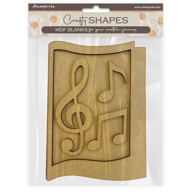 Crafty shapes: Music notes