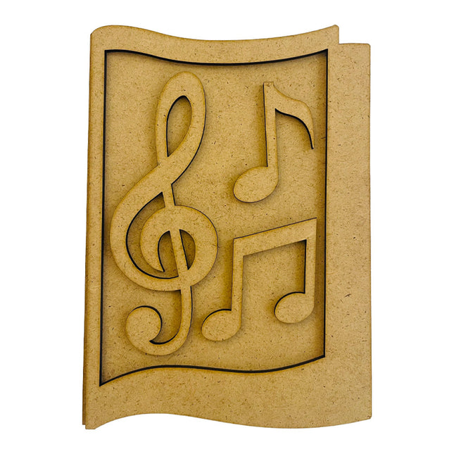 Crafty shapes: Music notes