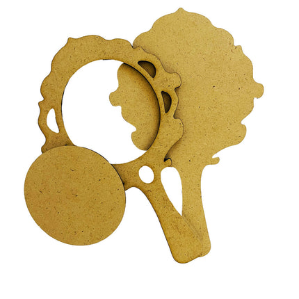 Crafty shapes: Masquerade mirror