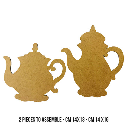 Crafty shapes: House of Roses tea pot