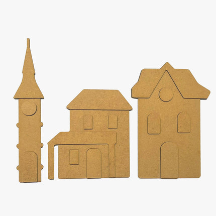 Crafty shapes: Silent Sea Tower landscape