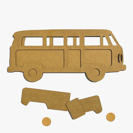 Crafty shapes: Silent Sea van