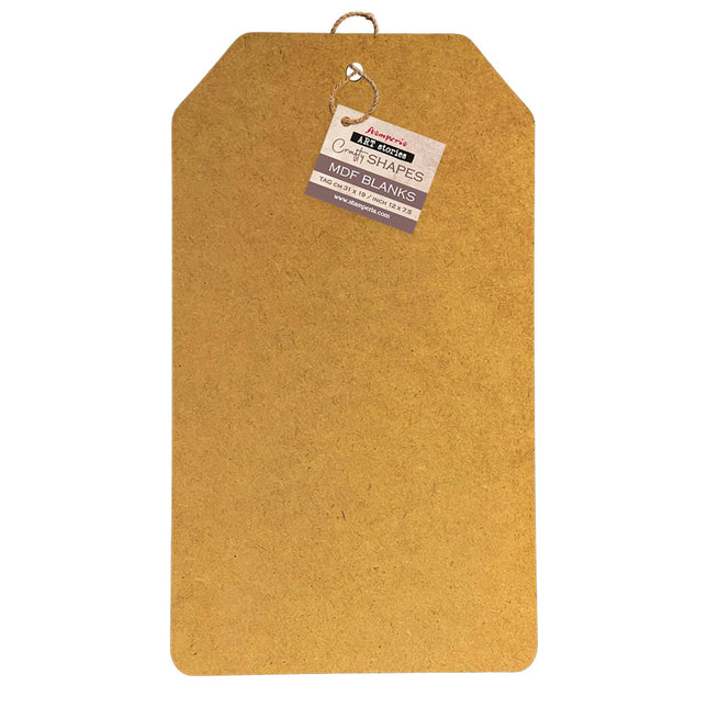 Crafty shapes : Mdf blanks cm 31x19