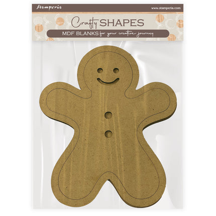Crafty shapes: Candy Christmas gingerbreads
