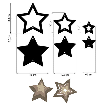 Crafty shapes: The Owl's House stars
