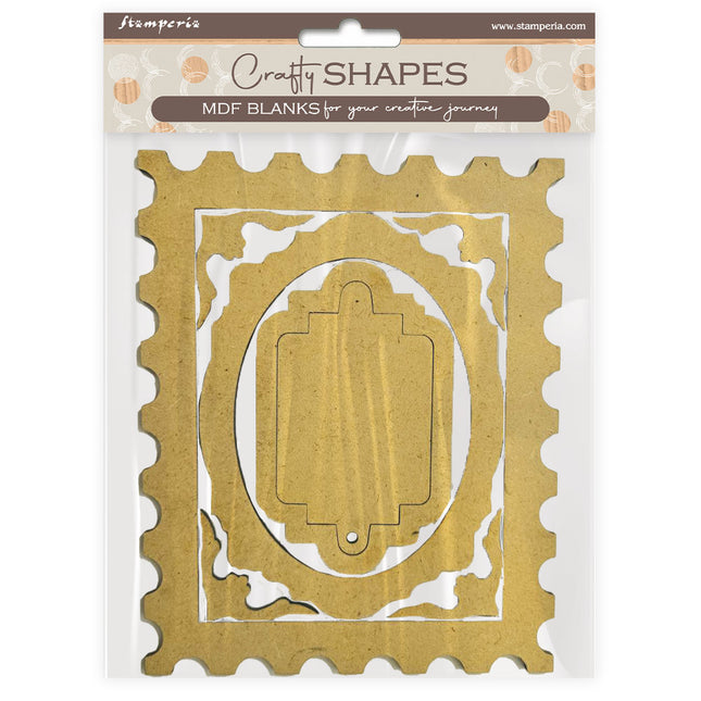 Crafty shapes: Quiet Days frames and plates