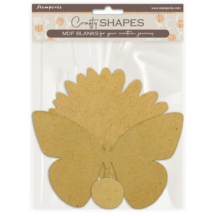 Crafty shapes: Daisy Art daisy and butterfly