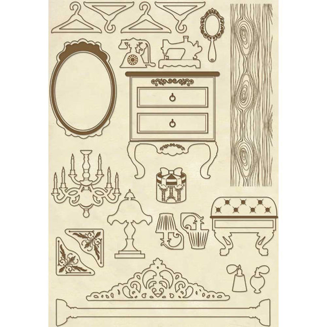 Wooden frame A5 - Furniture items