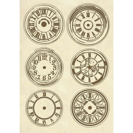 Wooden shape A5 Clocks