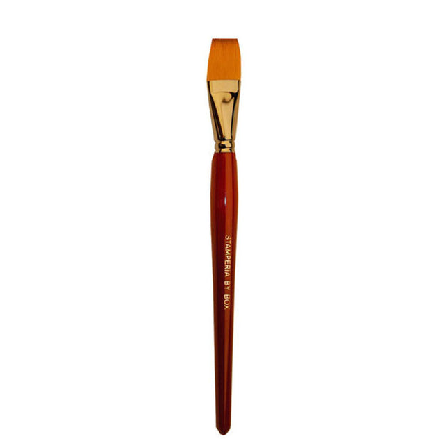Flat point brush size 8