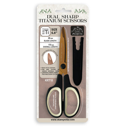 Create Happiness Dual Sharp Titanium scissors 6,8"